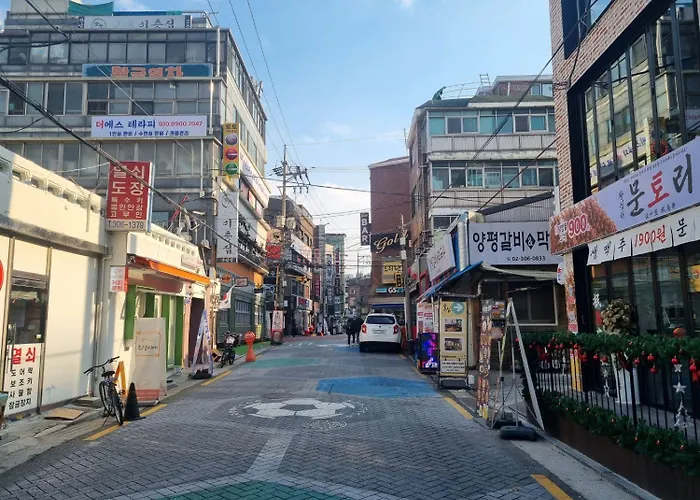 Apartamento Haru 신규오픈 할인#고급숙소#호텔침대#지하철도보4분#hongdae 1정거장 #kpop방송국 인접 *